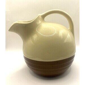 Vintage Pitcher Fridge Jug National Brotherhood of Operative Potters Retro MCM